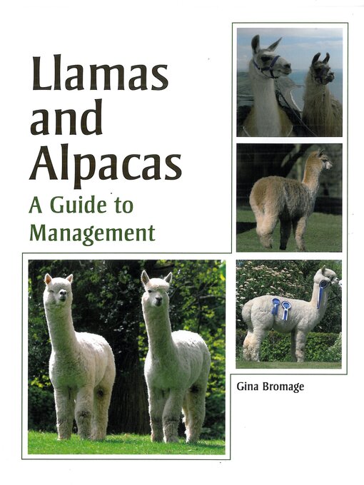 Title details for Llamas and Alpacas by Gina Bromage - Available